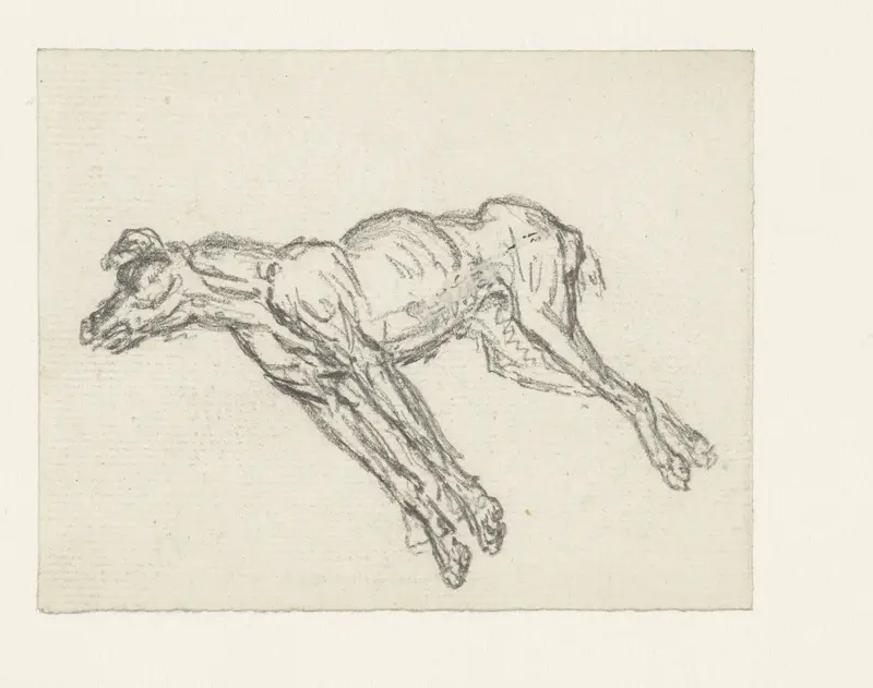 Dode hond Wall Art by Georges Michel - High-Resolution Digital Print
