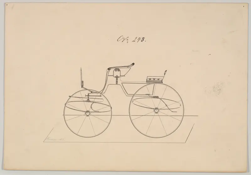 Dog Cart Phaeton # 243 Wall Art by Brewster & Co. - High-Resolution Digital Print