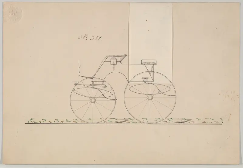 Dog Cart Phaeton #351 Wall Art by Brewster & Co. - High-Resolution Digital Print