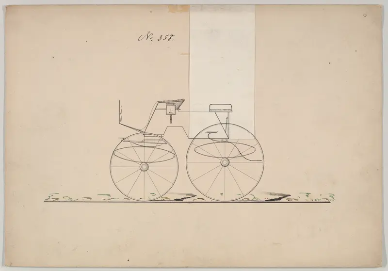 Dog Cart Phaeton #358 Wall Art by Brewster & Co. - High-Resolution Digital Print
