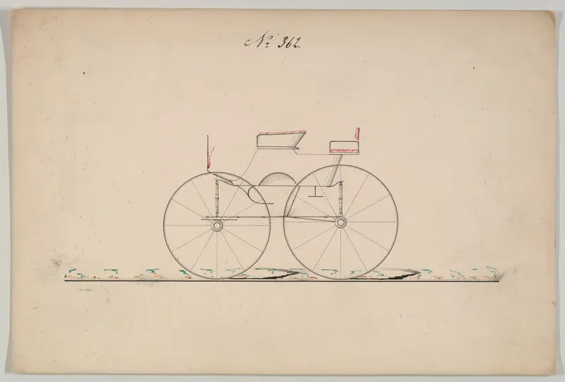 Dog Cart Phaeton # 362 Wall Art by Brewster & Co. - High-Resolution Digital Print