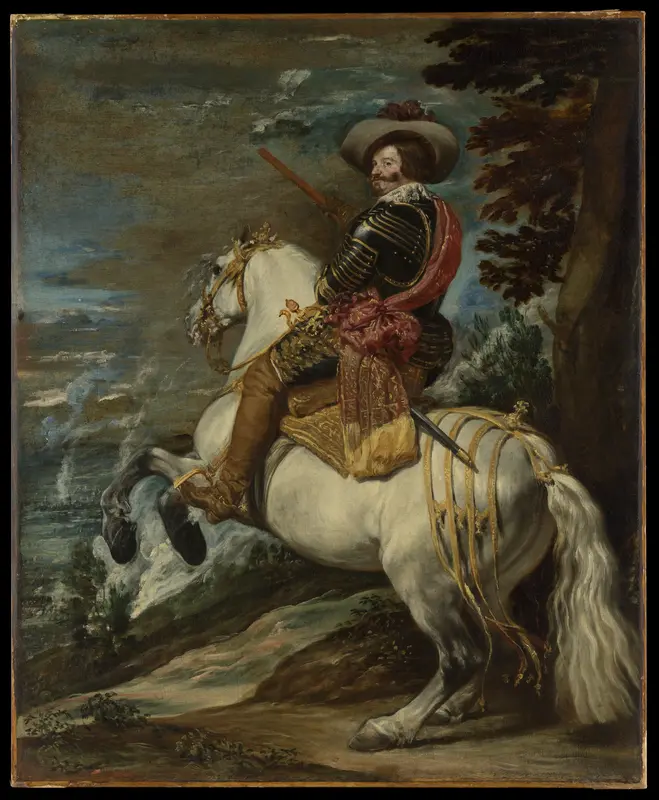 Don Gaspar de Guzmán (1587–1645), Count-Duke of Olivares Wall Art by Juan Bautista Martínez del Mazo - High-Resolution Digital Print