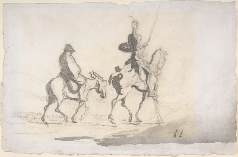 Don Quixote and Sancho Panza