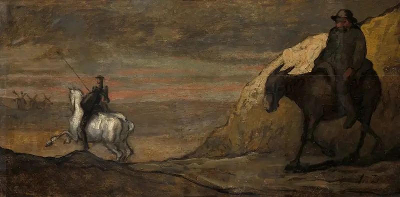Don Quixote and the Windmills