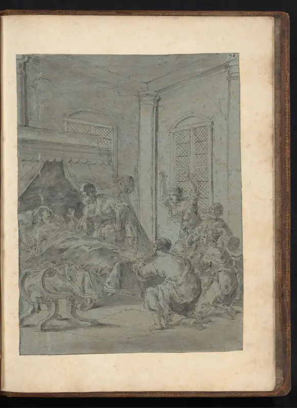 Dood van Alexander de Grote Wall Art by Leonaert Bramer - High-Resolution Digital Print