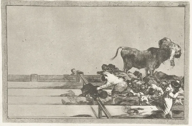 Dood van de burgemeester van Torrejon Wall Art by Francisco de Goya - High-Resolution Digital Print
