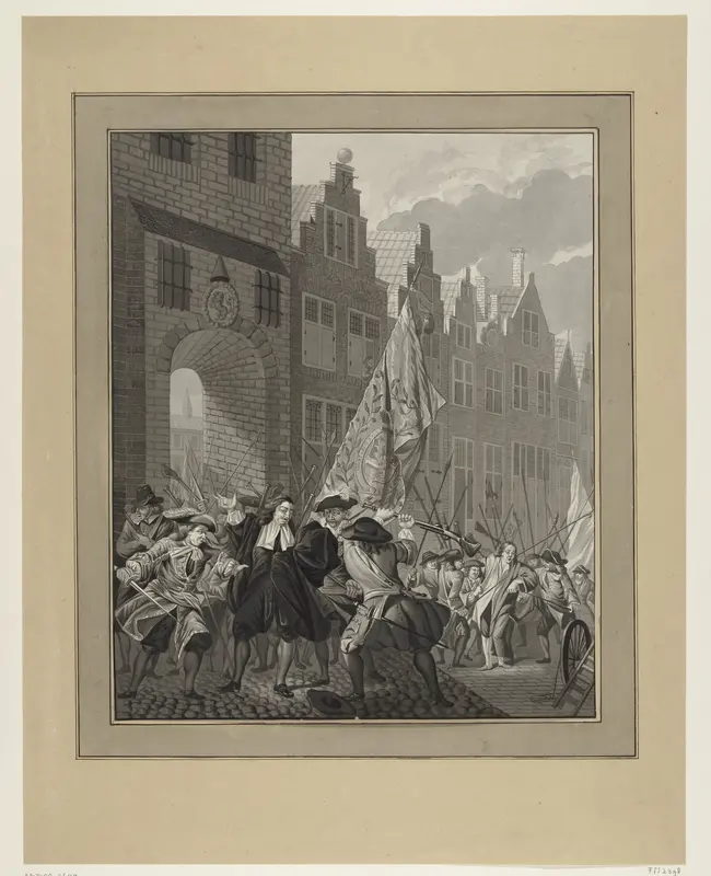 Dood van de gebroeders De Witt, 1672 Wall Art by anonymous - High-Resolution Digital Print