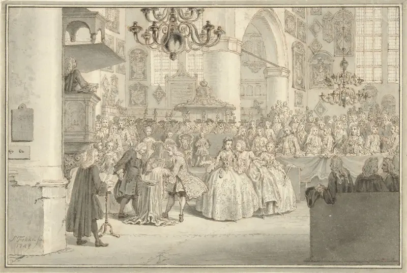 Doop van prins Willem V, 1748 Wall Art by Unknown - High-Resolution Digital Print
