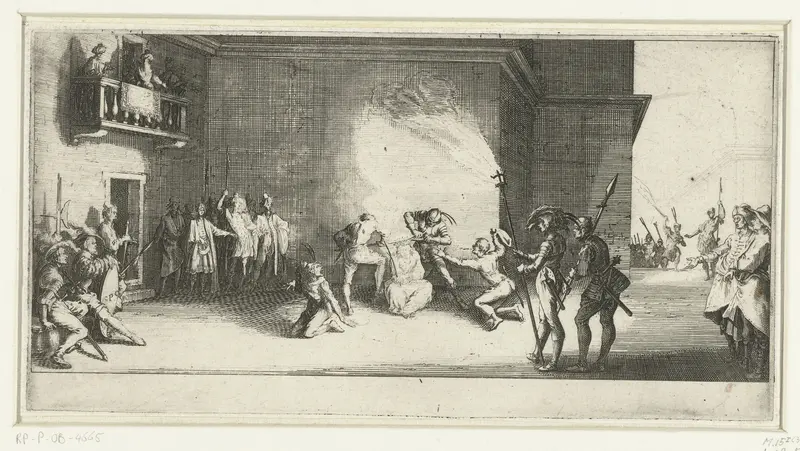 Doornenkroning Wall Art by Jacques Callot - High-Resolution Digital Print
