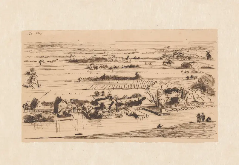 Dorp aan rivier
