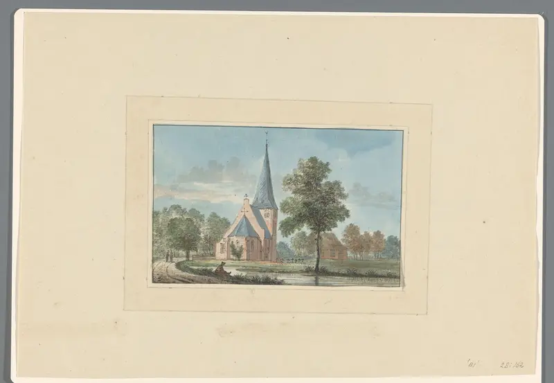 Dorpskerk Wall Art by anonymous - High-Resolution Digital Print