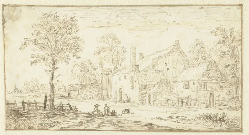 Dorpsstraat Wall Art by Jan van Goyen - High-Resolution Digital Print