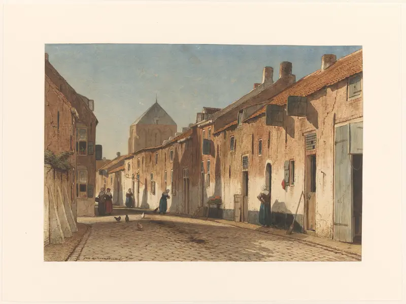 Dorpsstraat Wall Art by Unknown - High-Resolution Digital Print