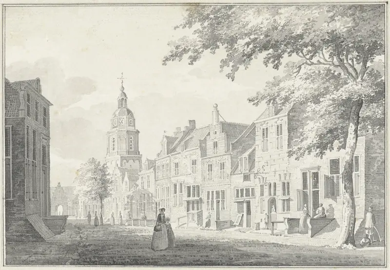 Dorpsstraat te Buren Wall Art by Pieter Jan van Liender - High-Resolution Digital Print