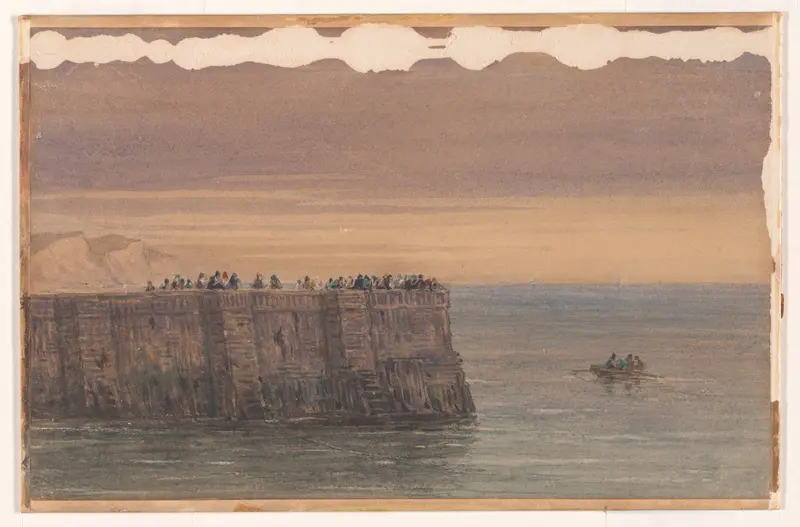 Dover Pier, Kent Wall Art by David Cox - High-Resolution Digital Print