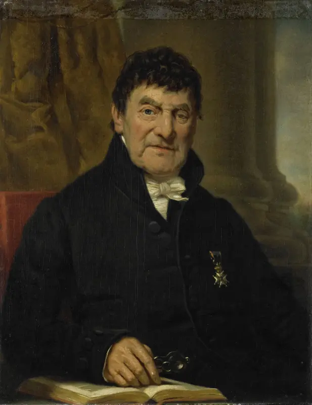Dr Cornelis Hendrik à Roy (1751-1833), Physician and Biographer Wall Art by Jan Adam Kruseman - High-Resolution Digital Print