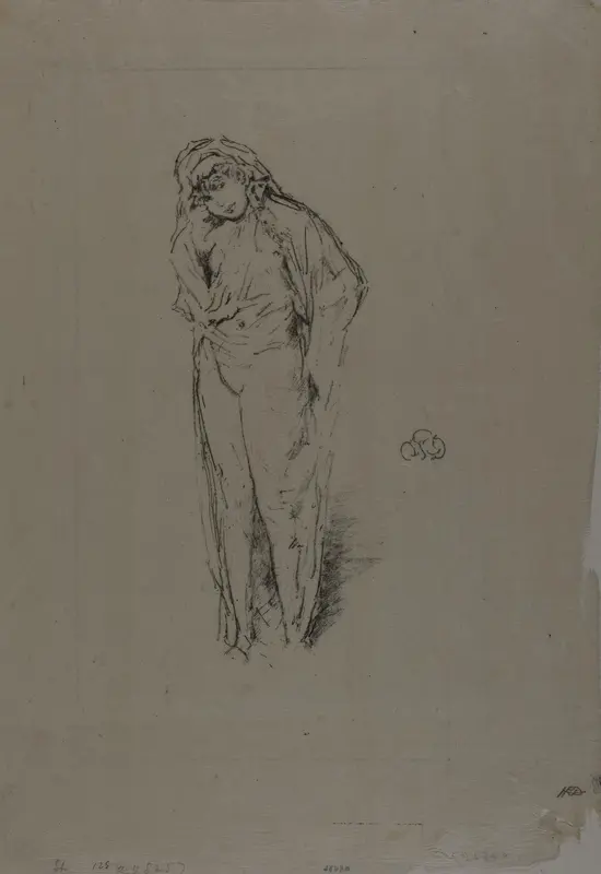 Draped Figure, Standing