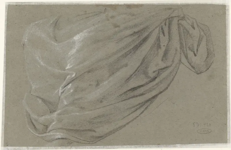 Draperiestudie Wall Art by anonymous - High-Resolution Digital Print