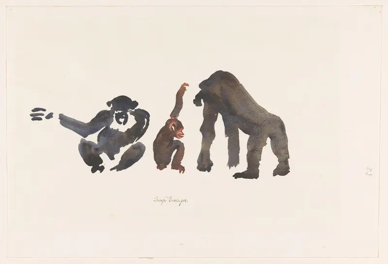 Drie apen Wall Art by Unknown - High-Resolution Digital Print
