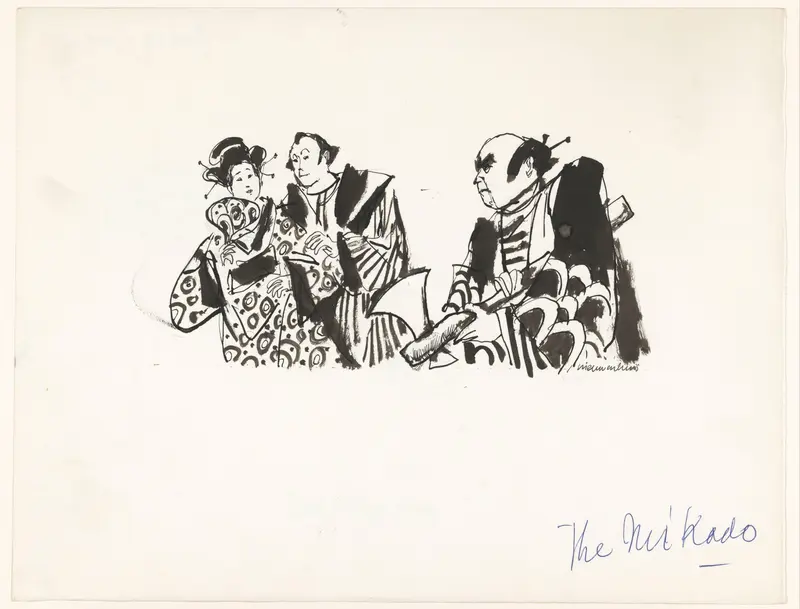 Drie Japanners Wall Art by Unknown - High-Resolution Digital Print