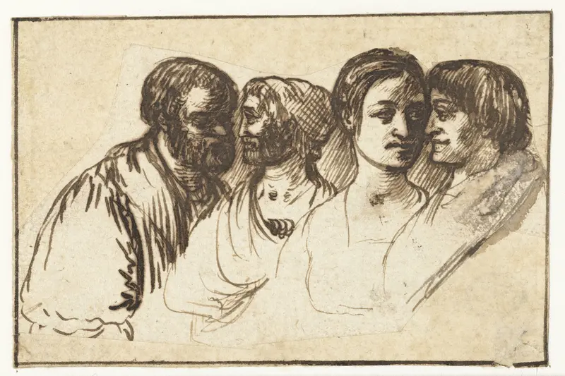 Drie mannen en een vrouw
