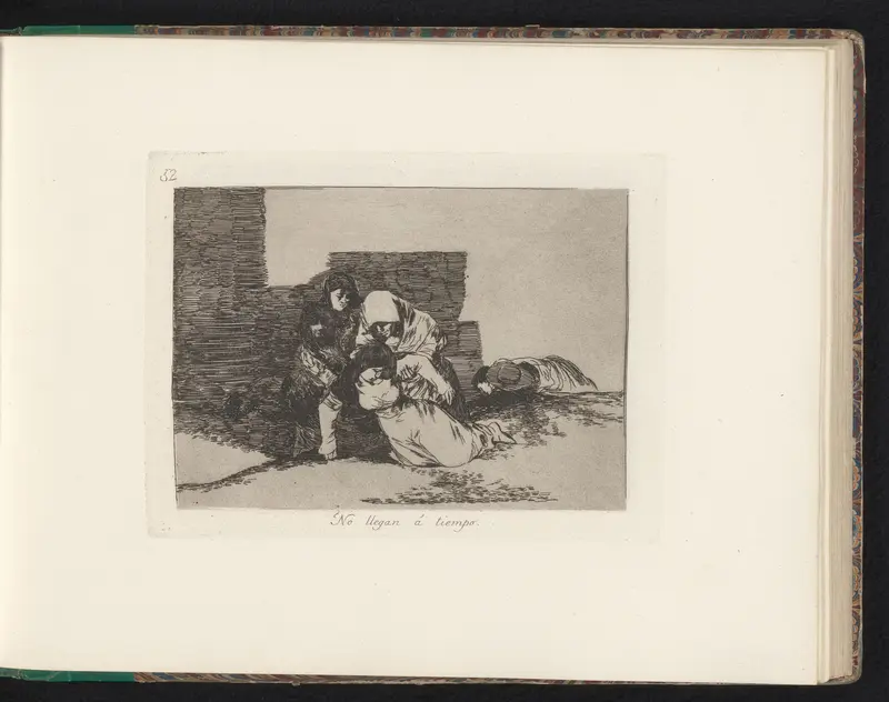 Drie vrouwen met het lichaam van een vierde vrouw Wall Art by Francisco de Goya - High-Resolution Digital Print
