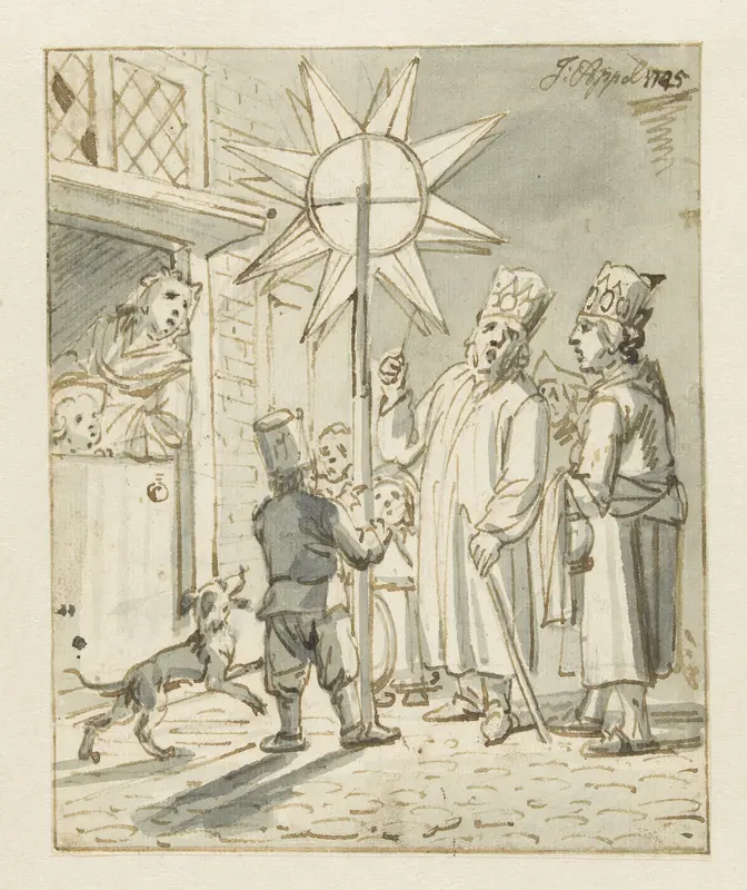Driekoningen, ca. 1725-1745 Wall Art by Unknown - High-Resolution Digital Print