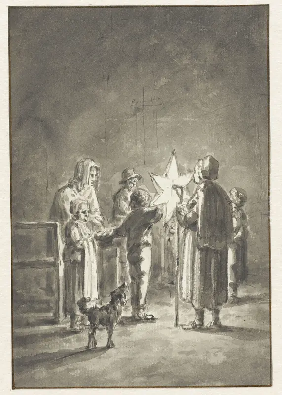 Driekoningen Wall Art by Pieter Bartholomeusz. Barbiers - High-Resolution Digital Print
