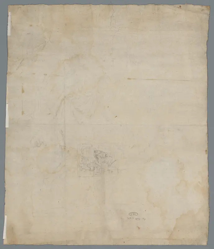 Drinker in een herberg Wall Art by Abraham van Strij (I) - High-Resolution Digital Print