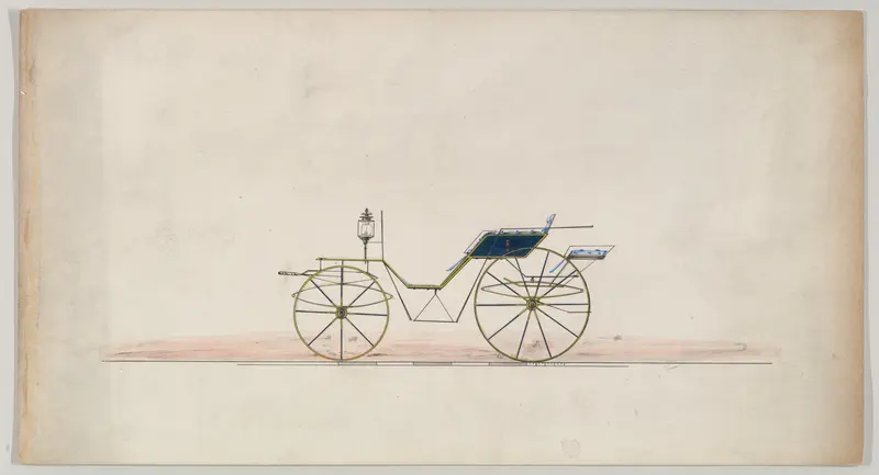 Drop Front Phaeton (unnumbered) Wall Art by Brewster & Co. - High-Resolution Digital Print