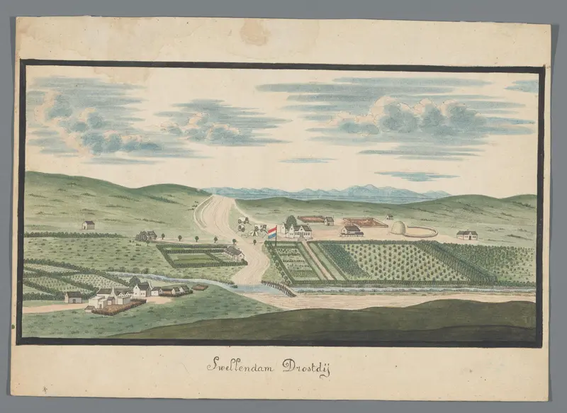 Drostdij van Swellendam Wall Art by Johannes Schumacher - High-Resolution Digital Print