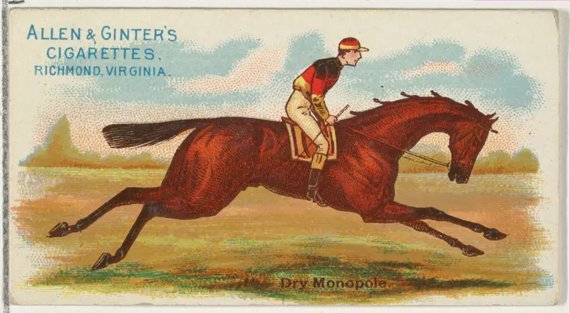 Dry Monopole, from The World's Racers series (N32) for Allen & Ginter Cigarettes Wall Art by Allen & Ginter - High-Resolution Digital Print