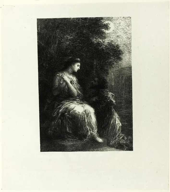 Duet of the Trojans, seventh plate
