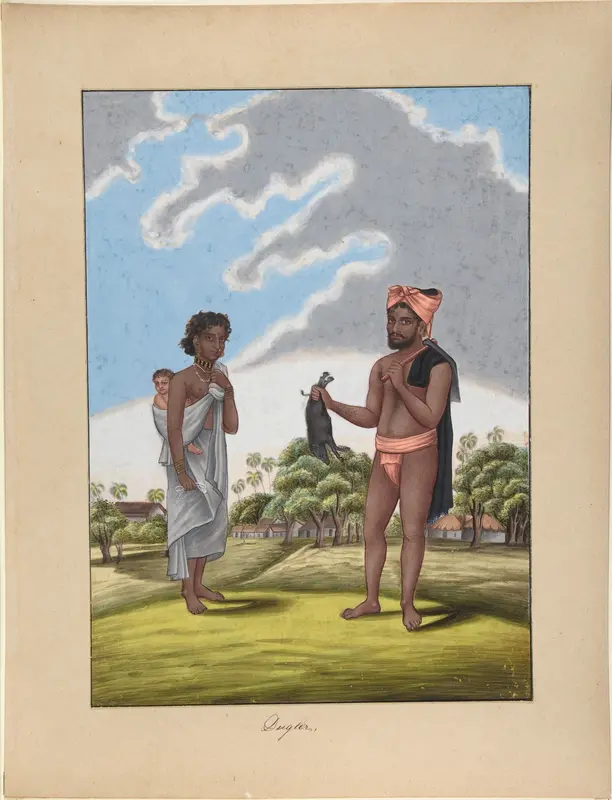 Dugler, from Indian Trades and Castes Wall Art by Anonymous, Indian, 19th century - High-Resolution Digital Print