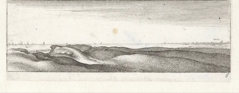 Duinen bij Naarden Wall Art by Wenceslaus Hollar - High-Resolution Digital Print