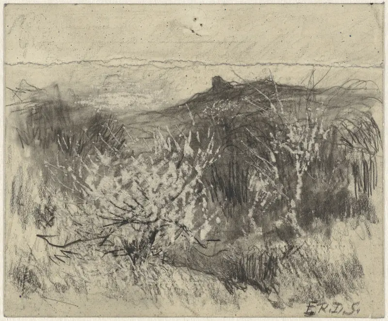 Duinlandschap Wall Art by Egbert Rubertus Derk Schaap - High-Resolution Digital Print
