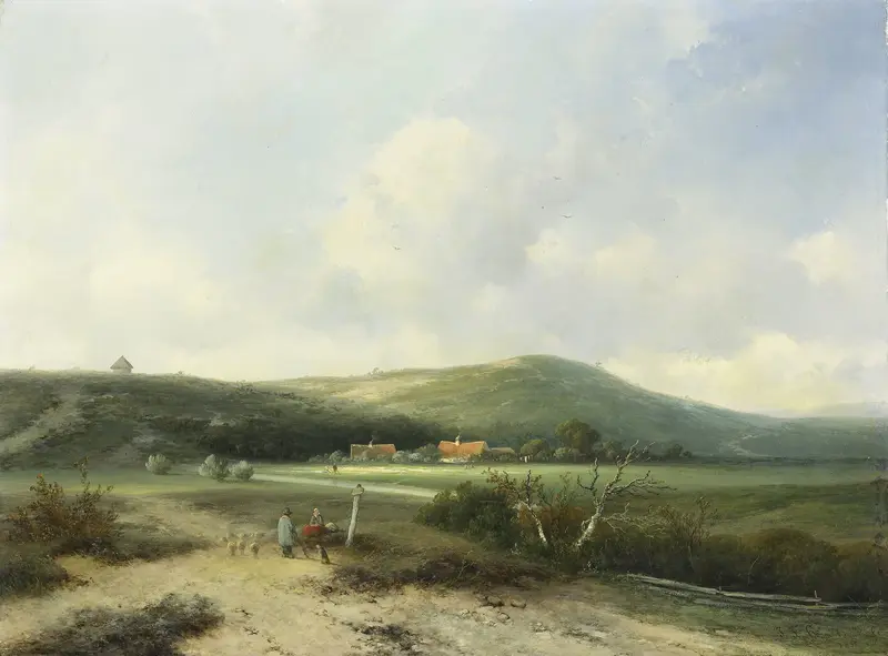 Duinlandschap Wall Art by Unknown - High-Resolution Digital Print