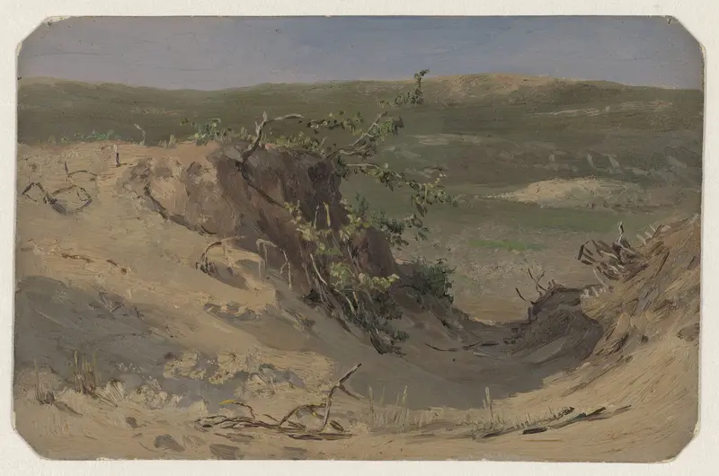 Duinpan Wall Art by Jan Willem van Borselen - High-Resolution Digital Print