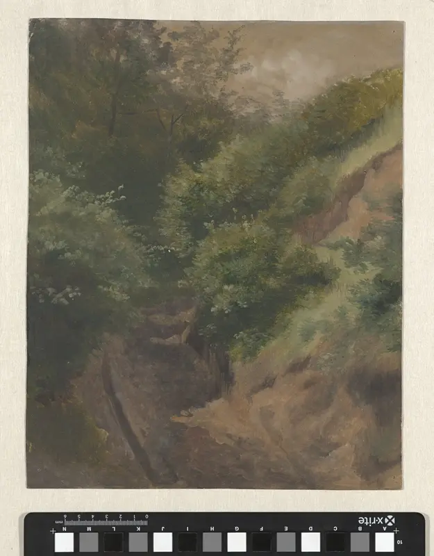 Duinweg Wall Art by Guillaume Anne van der Brugghen - High-Resolution Digital Print