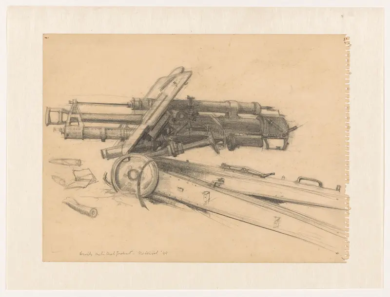 Duits antitankgeschut Wall Art by Unknown - High-Resolution Digital Print