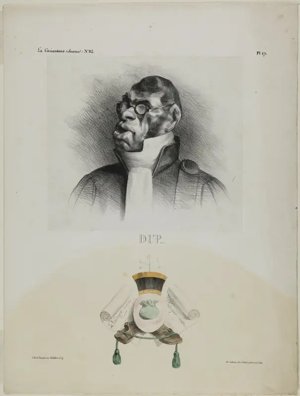 Dup…, plate 171 from Célébrités de la Caricature
