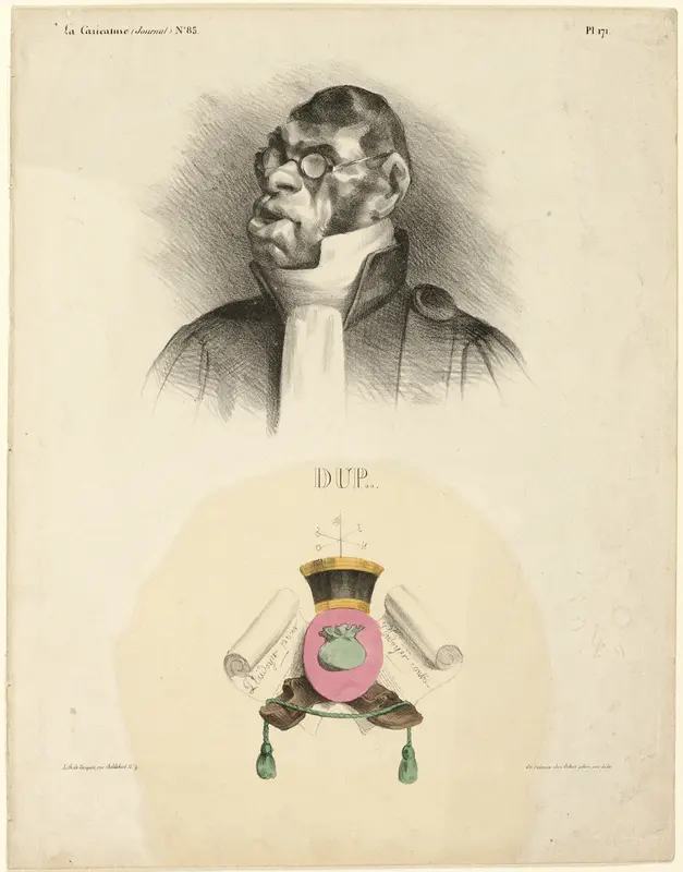 DUP..., plate 171 from Célébrités de la Caricature