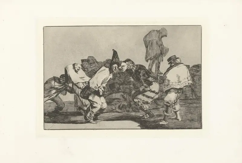 Dwaasheid van het carnaval Wall Art by Francisco de Goya - High-Resolution Digital Print