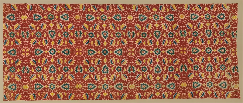 Dye-Patterned Silk Wall Art by Unknown - High-Resolution Digital Print