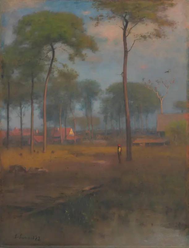 Early Morning, Tarpon Springs Wall Art by George Inness - High-Resolution Digital Print