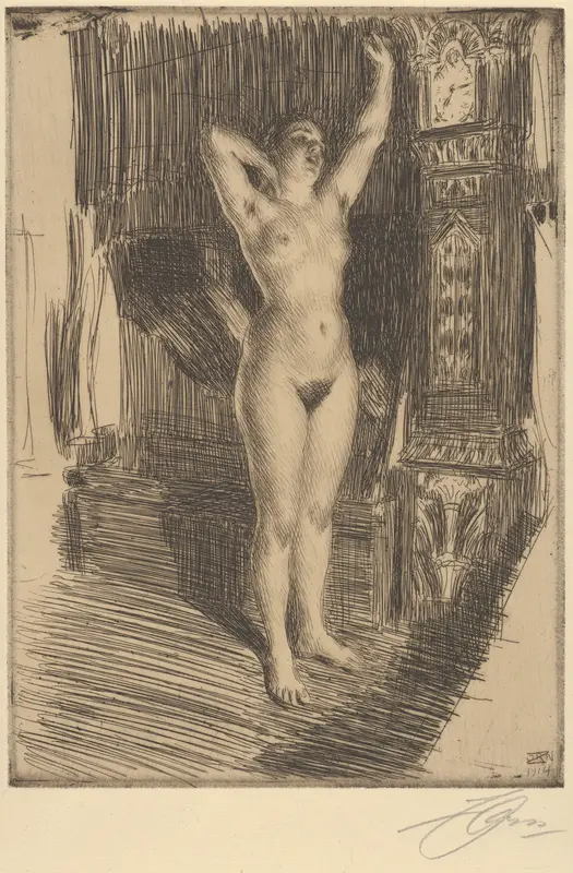 Early Wall Art by Anders Zorn - High-Resolution Digital Print