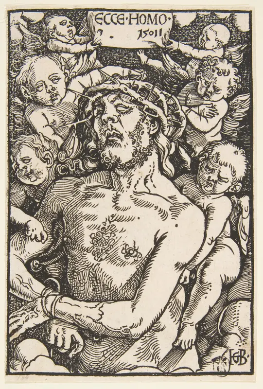 Ecce Homo Wall Art by Hans Baldung (called Hans Baldung Grien) - High-Resolution Digital Print