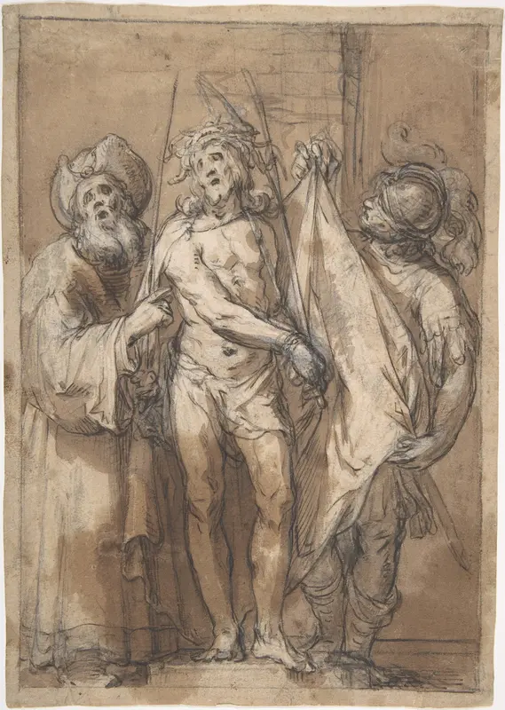 Ecce Homo Wall Art by Abraham Bloemaert - High-Resolution Digital Print