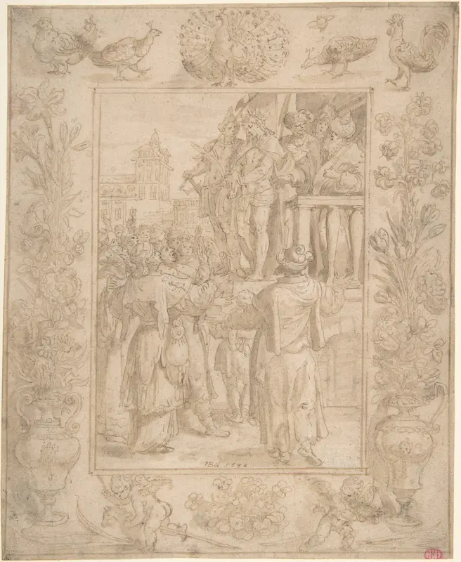 Ecce Homo Wall Art by Maerten de Vos - High-Resolution Digital Print