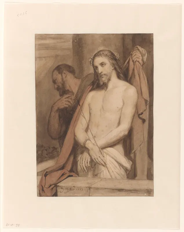 Ecce Homo Wall Art by Ary Scheffer - High-Resolution Digital Print